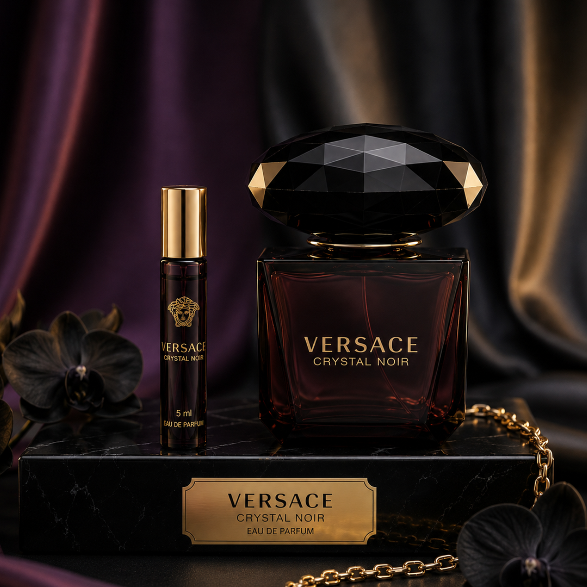 Versace crystal noir- 5ml EDT